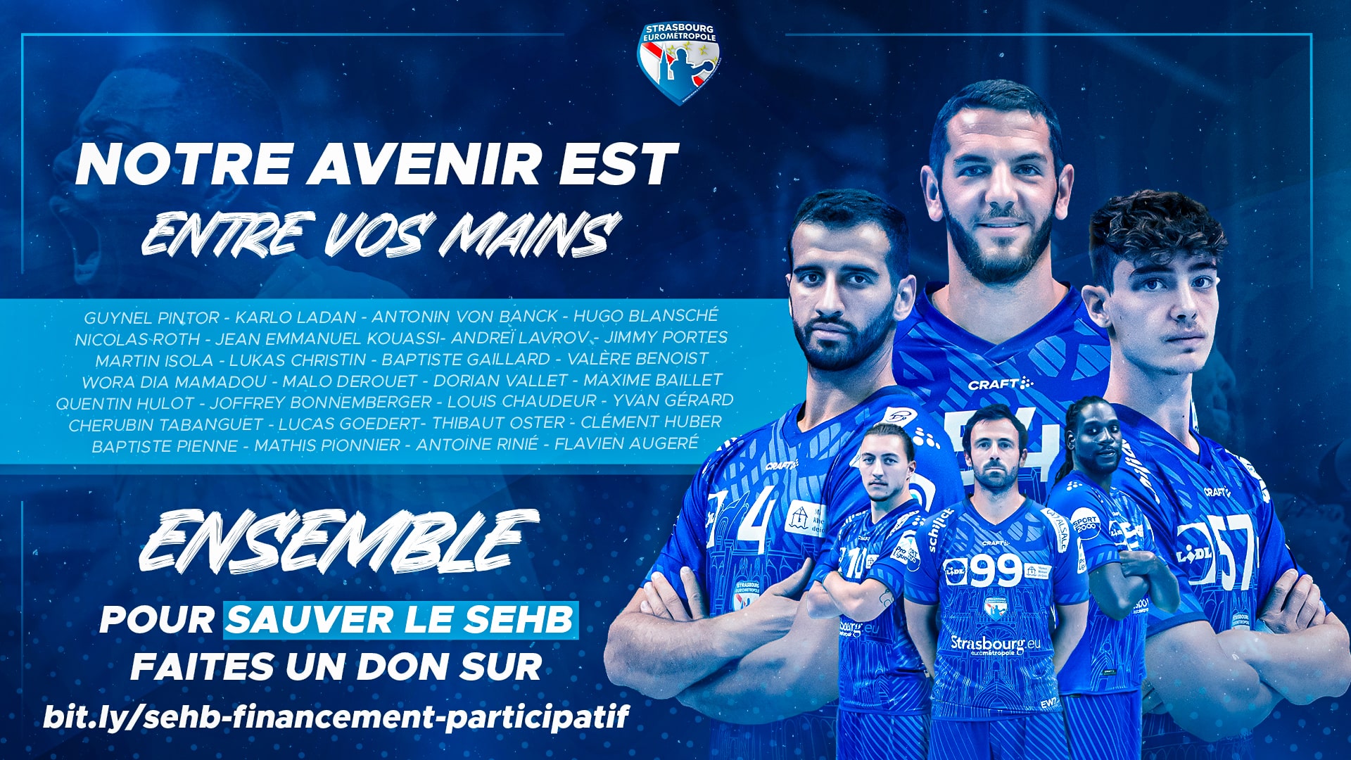 Pour sauver le SEHB faites un don sur HelloAsso