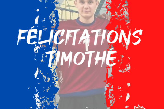 Timothé RISS en Équipe de France u17